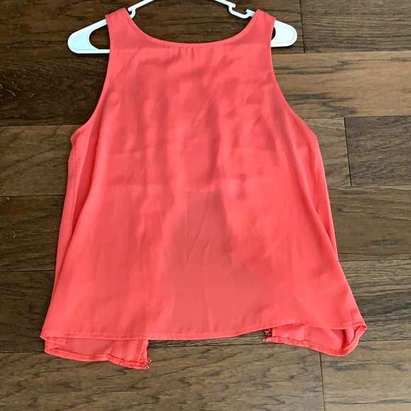 Coral Tank with cut out back - Picture 1 of 2